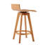 Tabouret de bar et de comptoir pivotant Dery-41671123-24178096