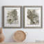 Birch Leaves I - ensemble de 2 reproductions d'art sur papier-1738839800-1738839801