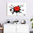 Smacking Red Lips-647456203
