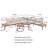 Acacia 6 - Person Modular Patio Conversation Set with Cushions-1028064278