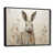Black Floater Framed