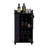 Modern Bar Cart with Cabinet, 6 Built-in Wine Rack and Casters-1328398145