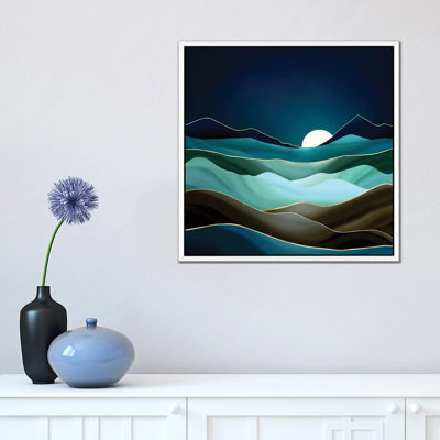 Moonlit Vista - Print on Canvas