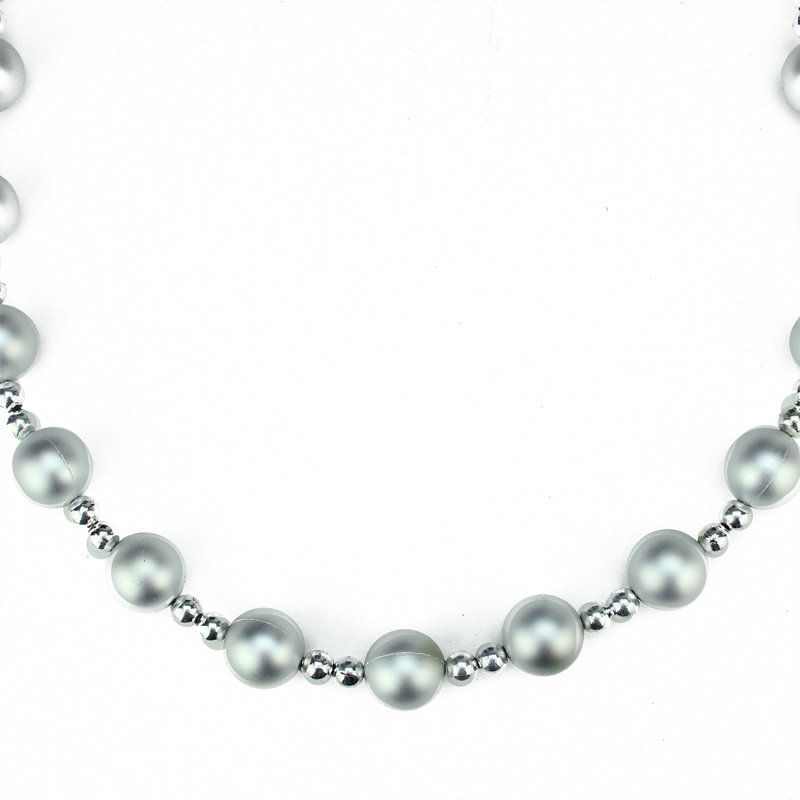 Guirlande 9 ', Argent luisant
