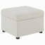 Repose-pieds avec rangement relevable hydraulique Merced Beige-423603481
