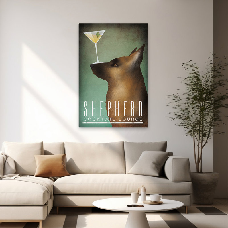 Shepherd Martini, H 60 po x l 40 po
