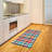 Checkered High Density Long Fiber Poly Threads Decorative Area Rug Carpet-42030921