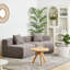 Canapé modulaire courbé Chenille-549373629