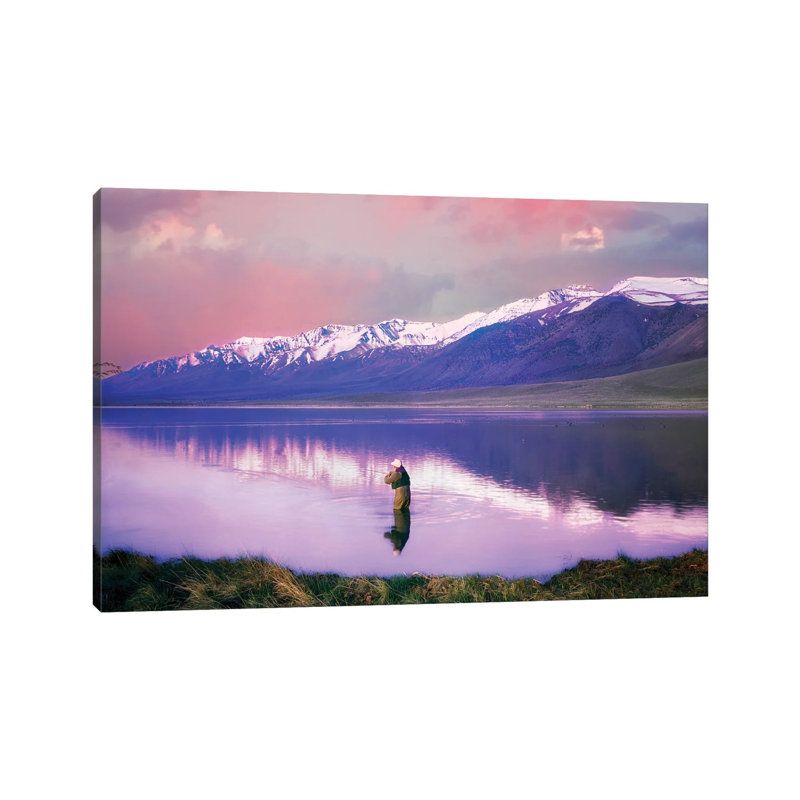Fishing Paradise by Dennis Frates - No Frame Gallery-Wrapped Canvas Giclée on Canvas, 66.04 cm H x 45.72 cm W