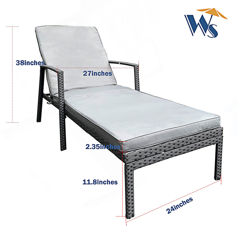 Chaises longues d'extérieur, chaises longues, chaises longues de piscine