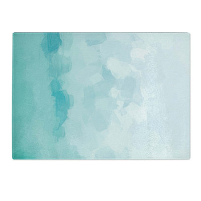 Glass Hovering Cloud in Abstract Chopping Board
