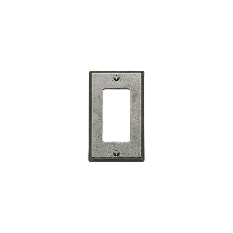 Decora Style Switch And Receptacle Cover, 4.56" H x 2.75" W x 0.31" D, White Bronze Dark
