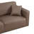Brinna 83.07'' Genuine Leather Upholstered Sofa with 2 Throw Pillows