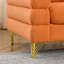 Canapé modulaire en L à 5 places avec coussins 81,5 po Cioffred-126434196