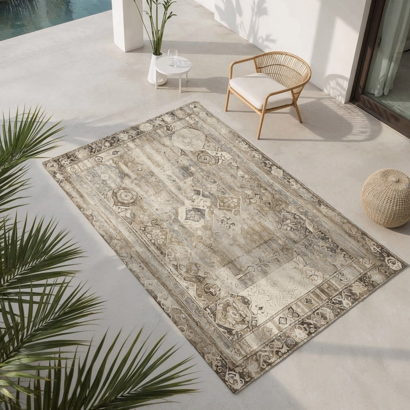 Tapis intérieur et extérieur Legacy Bloom, Rectangle 9 pi x 12 pi
