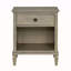 Table de chevet gris récupéré-1311778670