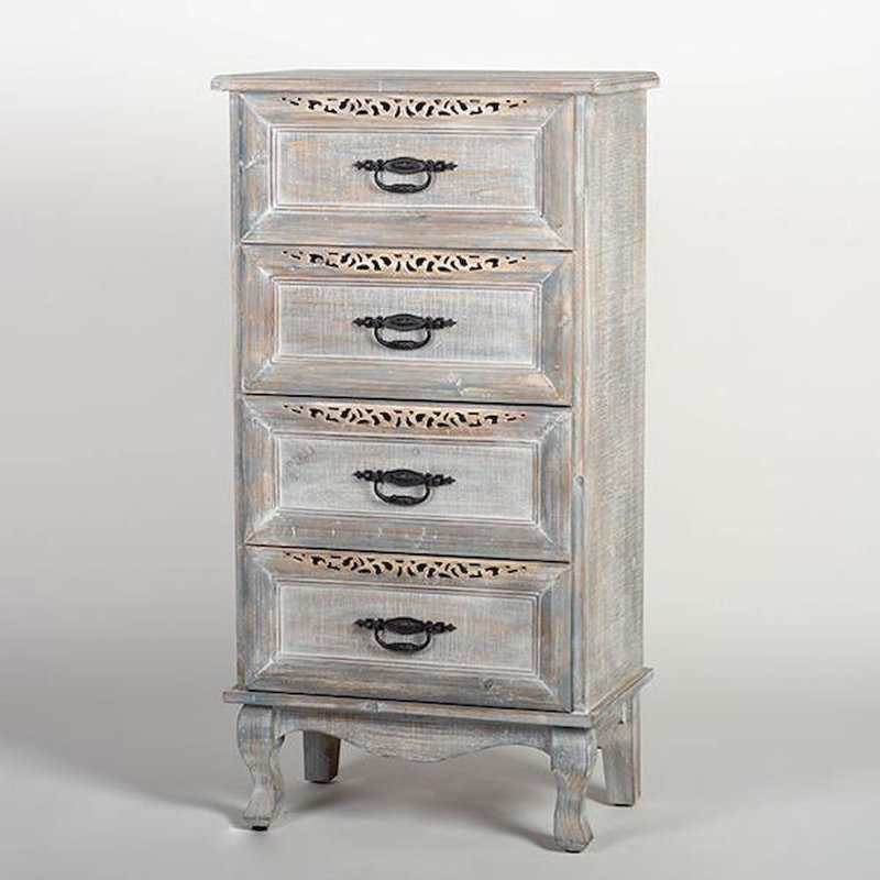 Commode décorative 4 tiroirs