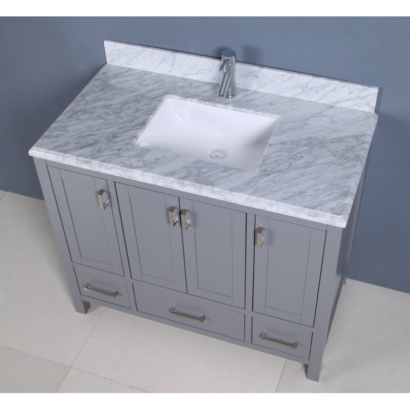 Ensemble de meuble-lavabo simple 42 po Monaco