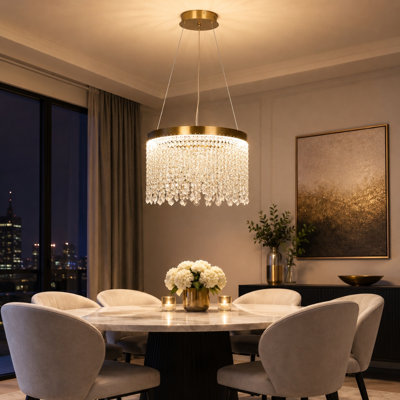 1 - Light Integrated LED Chandelier
