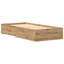Bed Frame with Drawer Engineered Wood-42275407-42275404