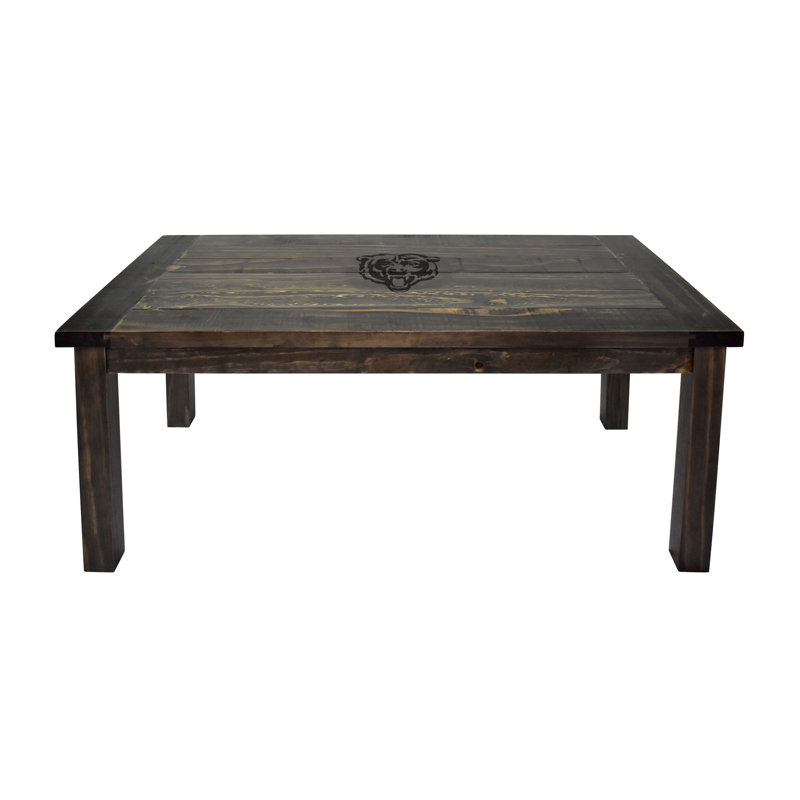 Table basse NFL, Gris patiné, Bears de Chicago