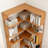Freestanding Corner Bookshelf-1474356089