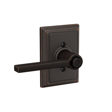 Schlage Latitude Privacy Leverset with Greenwich Rosette & Reviews