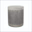 Outdoor Lightweight Concrete Round Side Table with Basket Weave Pattern