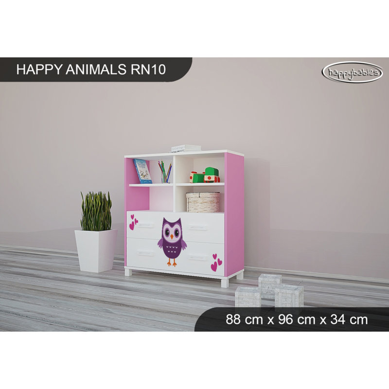 88cm W Kids Cube, Pink