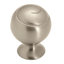Bouton d'armoire en nickel satiné de longueur 1-3 / 8 pouces (35 mm) Everyday Heritage-12017925-110398603