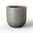11 in. Stone Gray(Upgraded Interior) Medium Concrete Round Planter / Pot with Drainage Holes for Indoor & Outdoor-1100827121-1100827021
