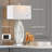 3-Way Dimmable Touch Diamond Crushed Mirrored Bedside Table Lamps Set Of 2