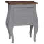Bedside Cabinet Solid Mahogany Wood 48x35x64 cm