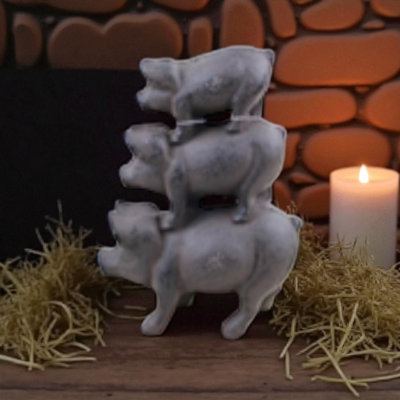 Cast Iron Pig Door Stop