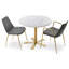 Chaise d'appoint large 19,5 po Eiffel-361024177-296865409
