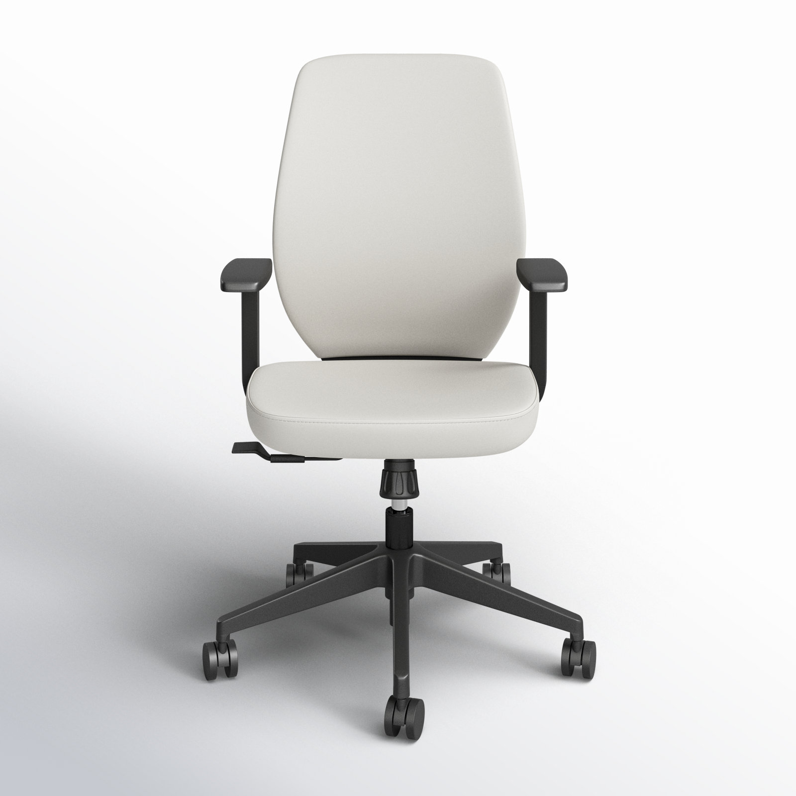Luccia Swivel Office Chair, Gray
