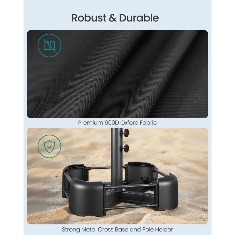 3.9kg Steel No Installation Needed Umbrella Base