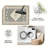 Grey Floral Area area rugs for Living Room, Soft and Comfortable, Suitable for all seasons, easy to maintain, machine washable Indoor floor mat, Under Table Farmhouse suitable for Bedroom, Dining Room, Study, Patio, Balcony, Home Decor-1979581619