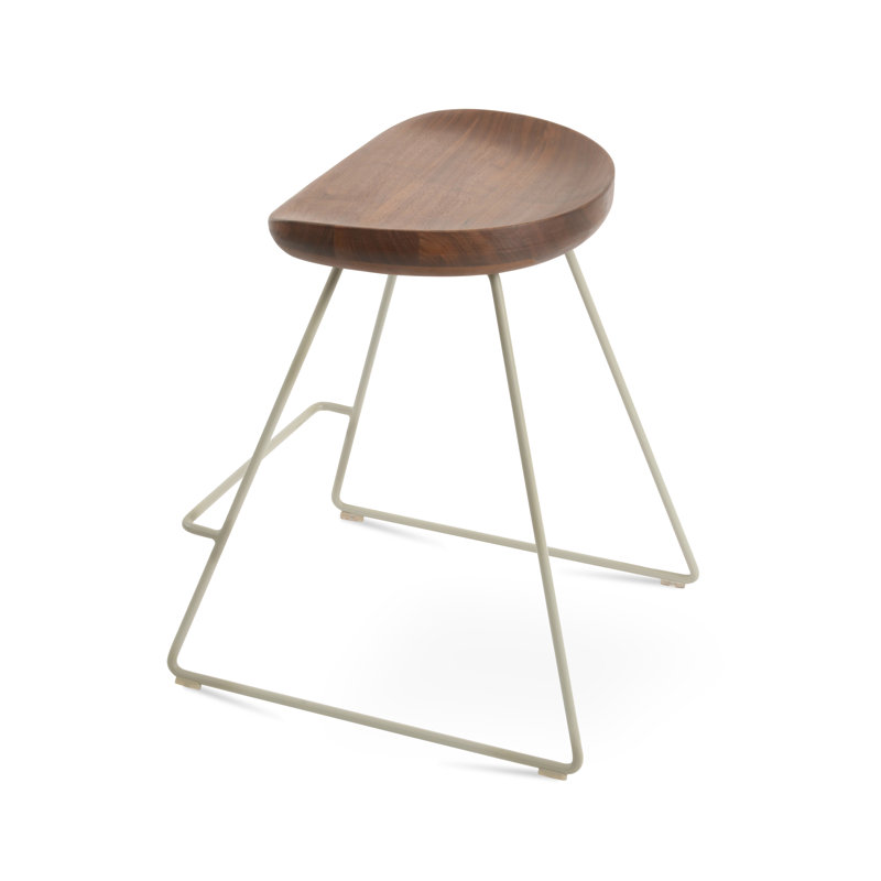 Tabouret de bar Cattelan PR, Os / noyer