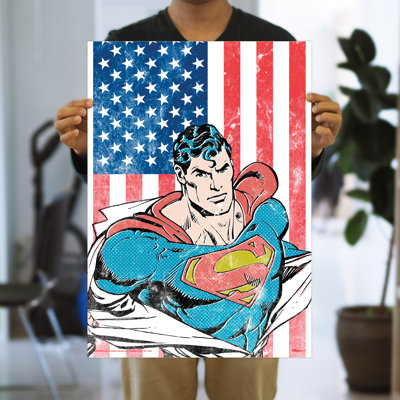 Superman (Superman USA) Mightyprint Wall Art