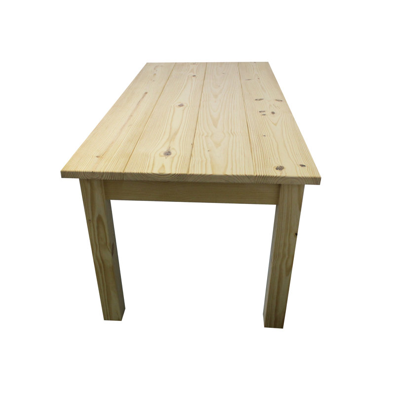 Dejardins Pine Solid Wood Dining Table, 30" H x 60" W x 34" D