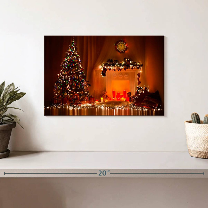 Magical Christmas Decor, 8" H x 12" W