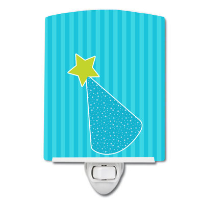 Birthday Hat Ceramic Night Light
