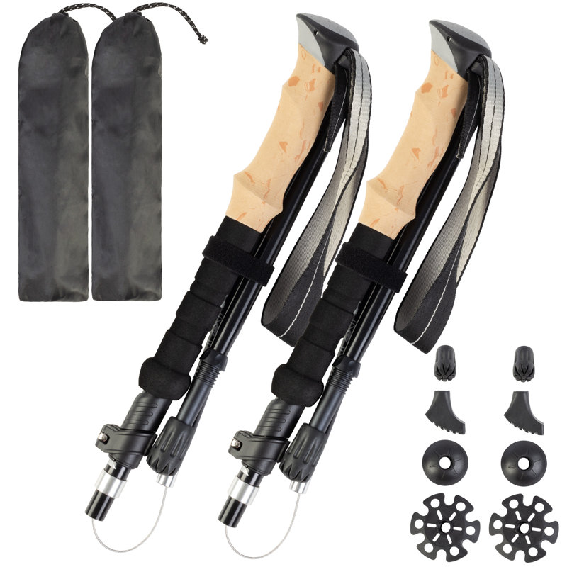 Bâtons de marche pliables Wakeman Outdoor