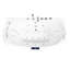 1700mm x 900mm Freestanding Acrylic Bathtub