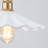 1-light Pleated Ceramic Single Pendant