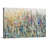 Thicket Wildflowers by Timothy O'Toole Painting Print on Canvas Wall Art