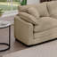 Canapé modulaire de style moderne Mid-Century 3 places avec 2 coussins et 3 coussins