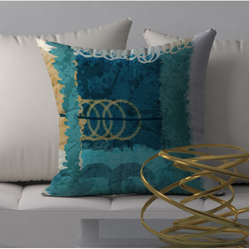 Housse de coussin carrée ingulf, H 18 po x l 18 po