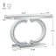 100cm Glass Top Console Table